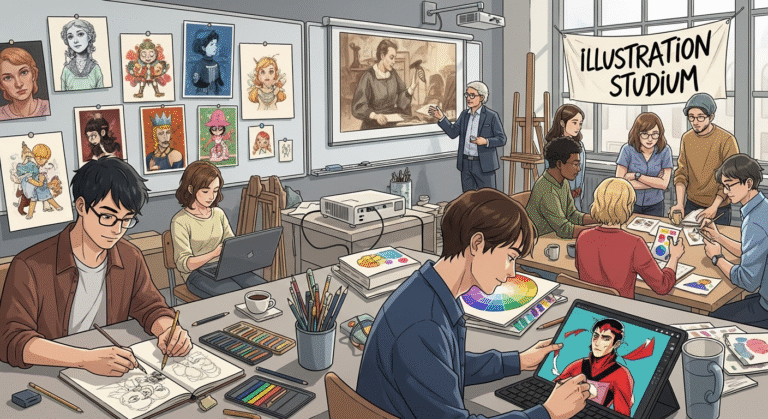 Illustration Studium