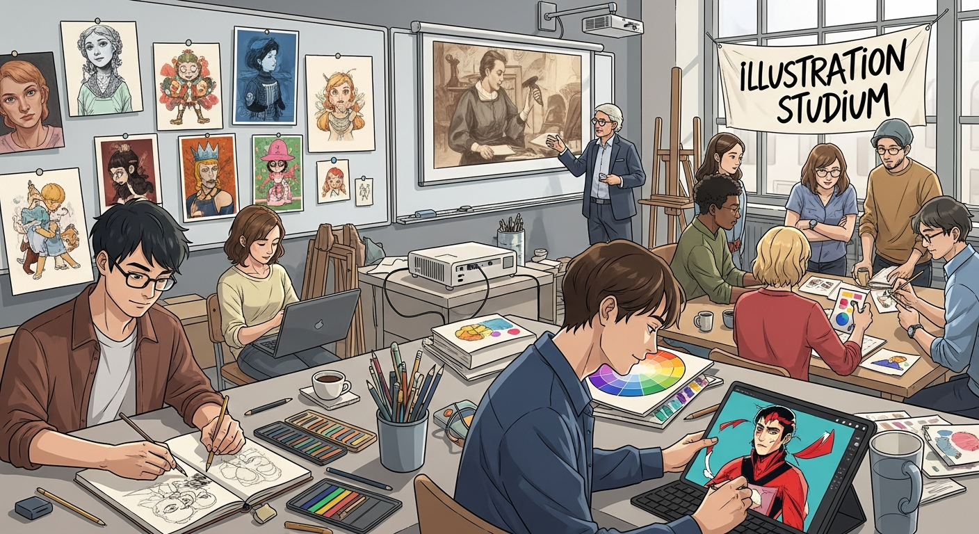 Illustration Studium